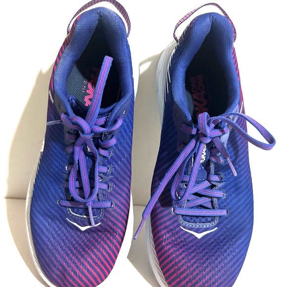 Hoka  rincon Blue and Purple Sneakers with Maximal Cushioning size US 8 - Picture 2 of 9